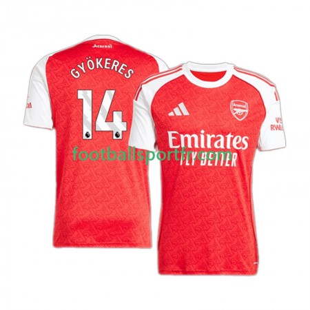 Tenue Arsenal Viktor Gyokeres 14 Domicile 2025-2026 Maillot de Foot